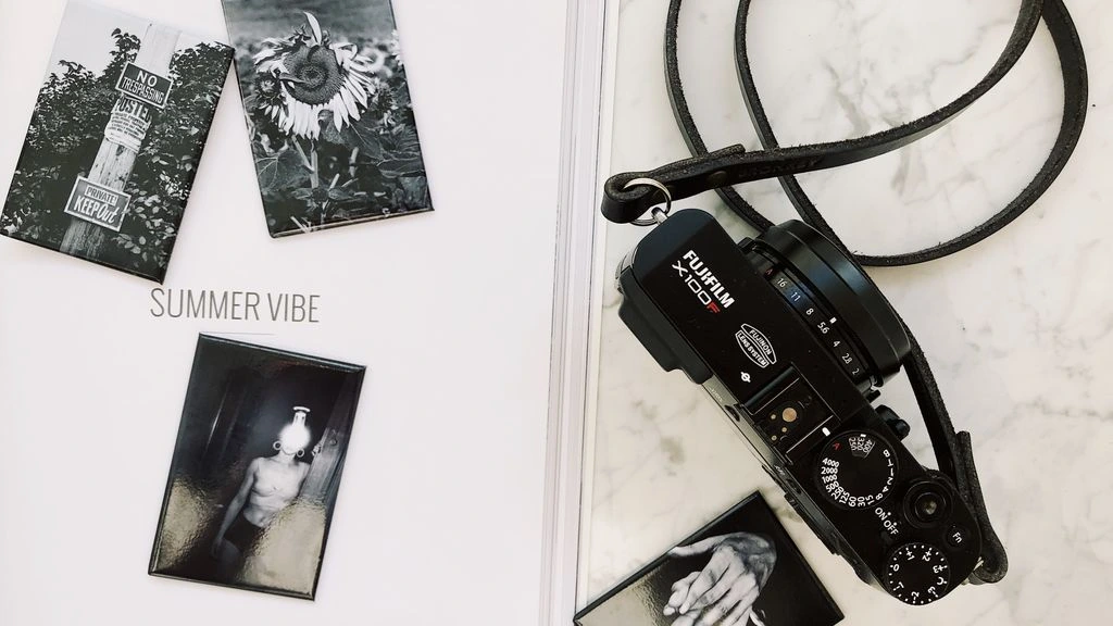 A DTC apparel team's sample pinned to a printed trend-led moodboard